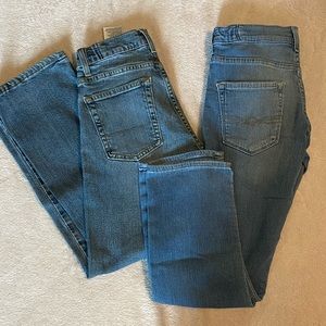 2 pair boys Levi jeans